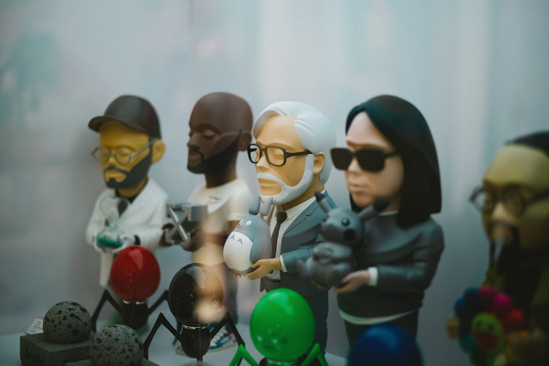 a group of people in clothing