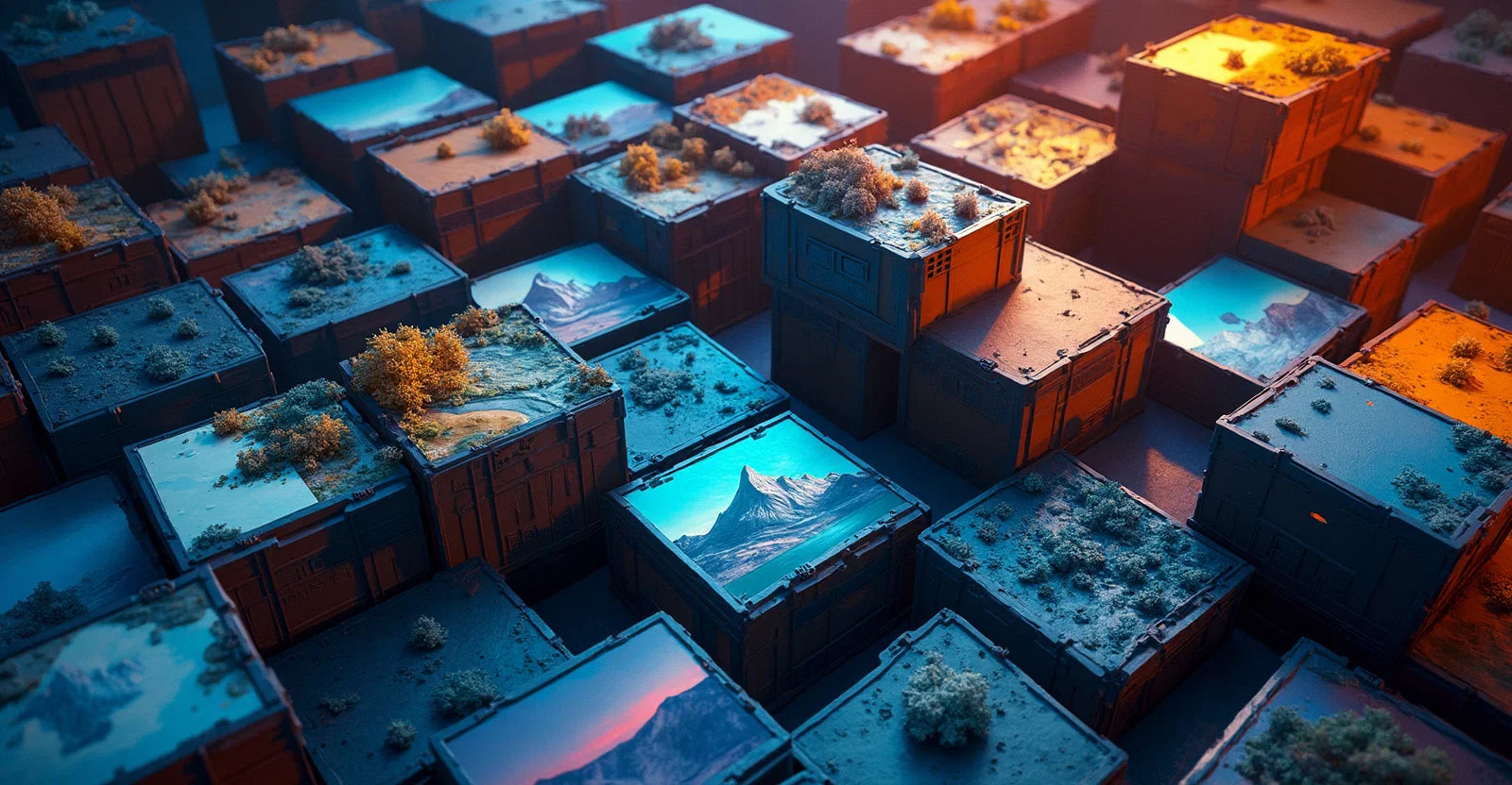 Inspirerande Terrain Crates För Dungeon Masters