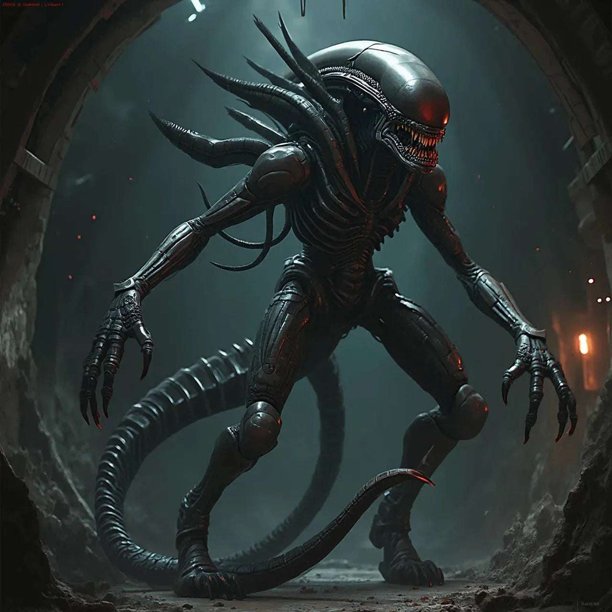 Alien Figur