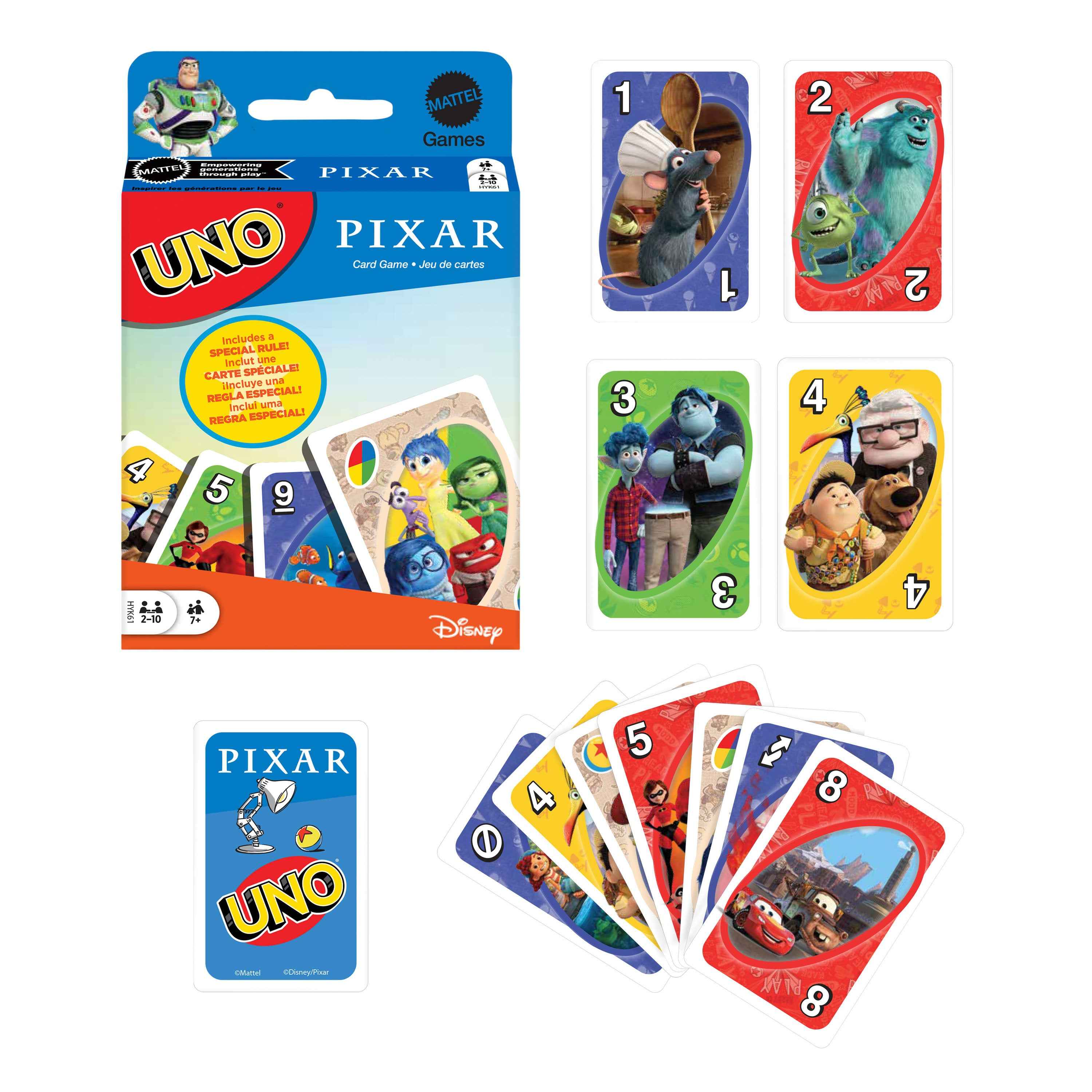 Spel Uno Pixar [Importerare etikett på produkt]