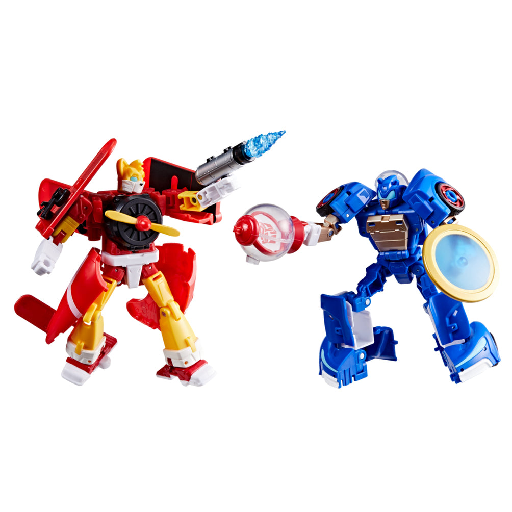 Transformers Collaborative Sonic the Hedgehog x Transformers Wingtail och Blue Booster Action Figur Hasbro