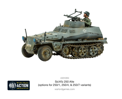 Bolt Action - Sd.Kfz 250 Alte (Options For 250/1, 250/4 & 250/7) Warlord Games