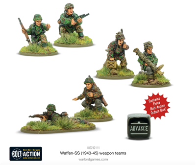Bolt Action - Waffen-SS (1943-45) Vapenteam Warlord Games