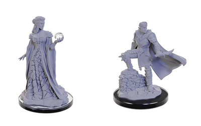 Critical Role Omålade Miniatyrer: Xhorhasian Mage & Xhorhasian Prowler WizKids/NECA