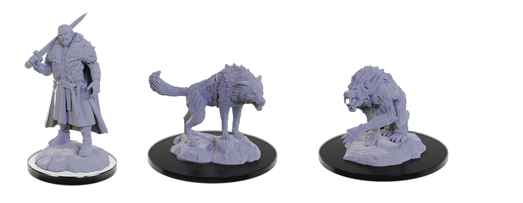 D&D Nolzur's Marvelous Miniatures: Loup Garou