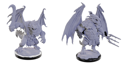 D&D Nolzur's Marvelous Miniatures: Draconian Mage & Foot Soldier WizKids/NECA