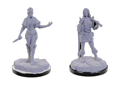 Pathfinder Deep Cuts Miniatures: Urdefhan Lasher & Death Scout WizKids/NECA