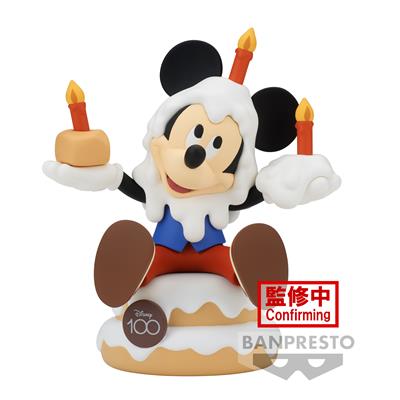 Disney Sofubi Figur - Mickey Mouse 100-årsjubileum Bandai