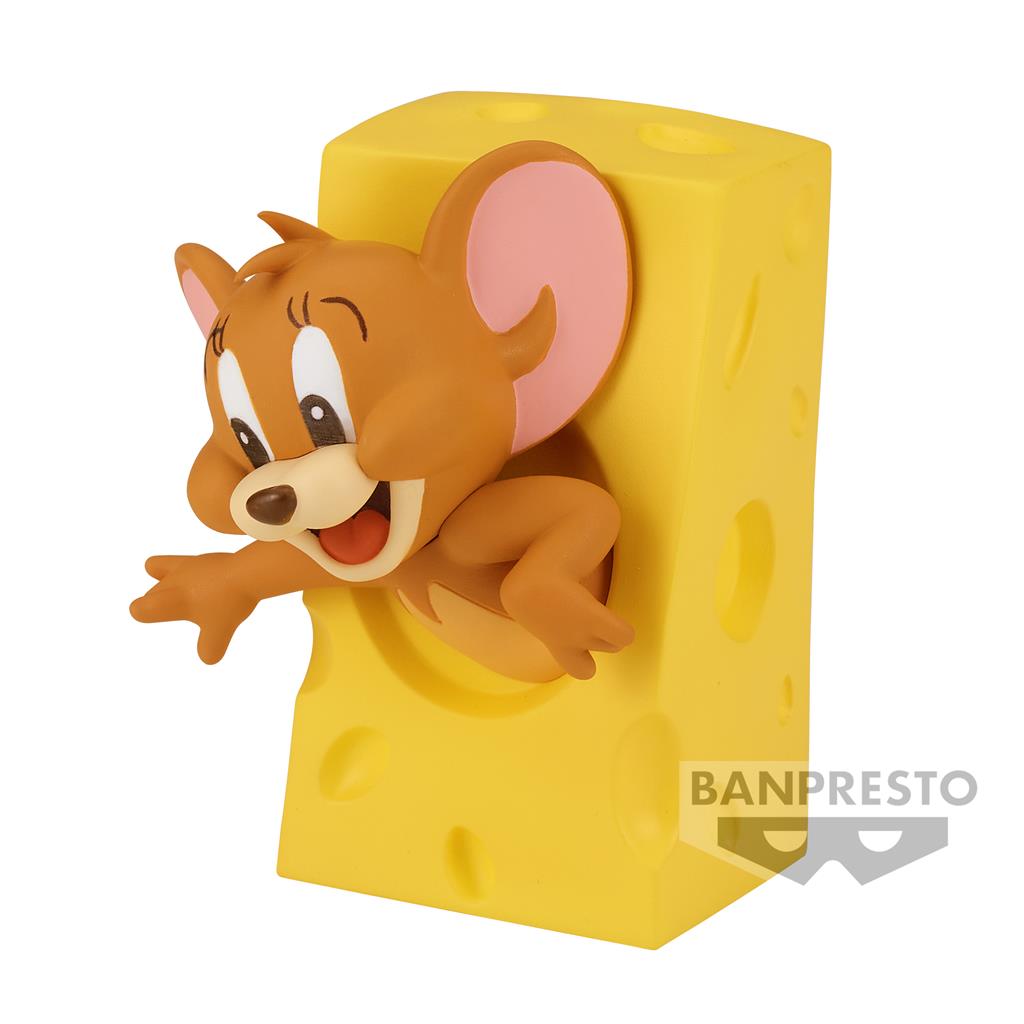 Tom And Jerry Figurinsamlingsset – Jag Älskar Ost – Vol.2 (A: Jerry) Bandai