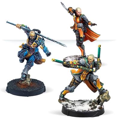 Infinity Shaolin Warrior Monks - EN Corvus Belli