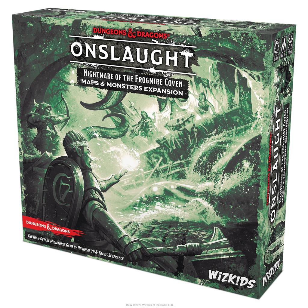 Dungeons & Dragons Onslaught: Nightmare of the Frogmire Coven - Kartor & Monster Expansion