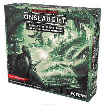 Dungeons & Dragons Onslaught: Nightmare of the Frogmire Coven - Kartor & Monster Expansion