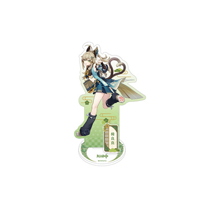 Genshin Impact - Inazuma Tema Serie Karaktär Acryl Figur: Kirara - 14cm Sakami Merchandise