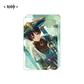 Genshin Impact - Akrylmotiv med Glitter / Quicksand Effekt - Wanderer - 55x85mm Sakami Merchandise