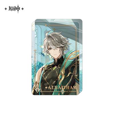 Genshin Impact - Akrylprydnad med Glitter / Snabbsandseffekt - Alhaitham Sakami Merchandise