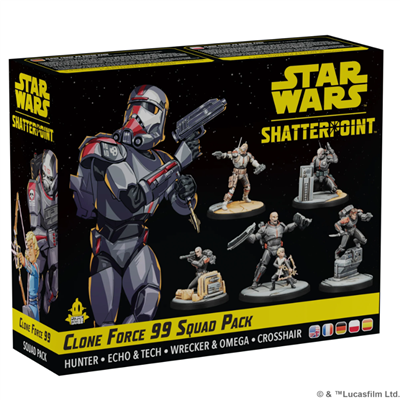 Star Wars: Shatterpoint - Clone Force 99 Squad Pack Atomic Mass Games