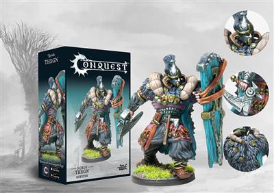 Conquest Nords: Thegn (Officer) Miniature Para Bellum Games