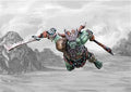 Conquest W’adrhŭn: Chieftain Tontorr Rider - EN Para Bellum Games