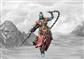 Conquest W’adrhŭn: Scion of Conquest Drum Beast Rider Para Bellum Games
