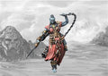 Conquest W’adrhŭn: Scion of Conquest Drum Beast Rider Para Bellum Games