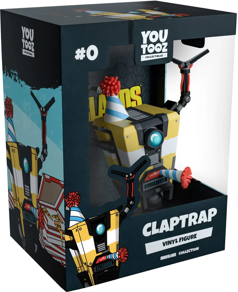 Youtooz: Border Lands - Claptrap Vinyl Figur Youtooz