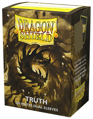 Dragon Shield Sleeves - Standard Size - Matte Dual - Truth (100 Sleeves) Arcane Tinmen