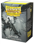 Dragon Shield - Matte Dual - Justice - Standard Size Sleeves (100 Sleeves) Arcane Tinmen