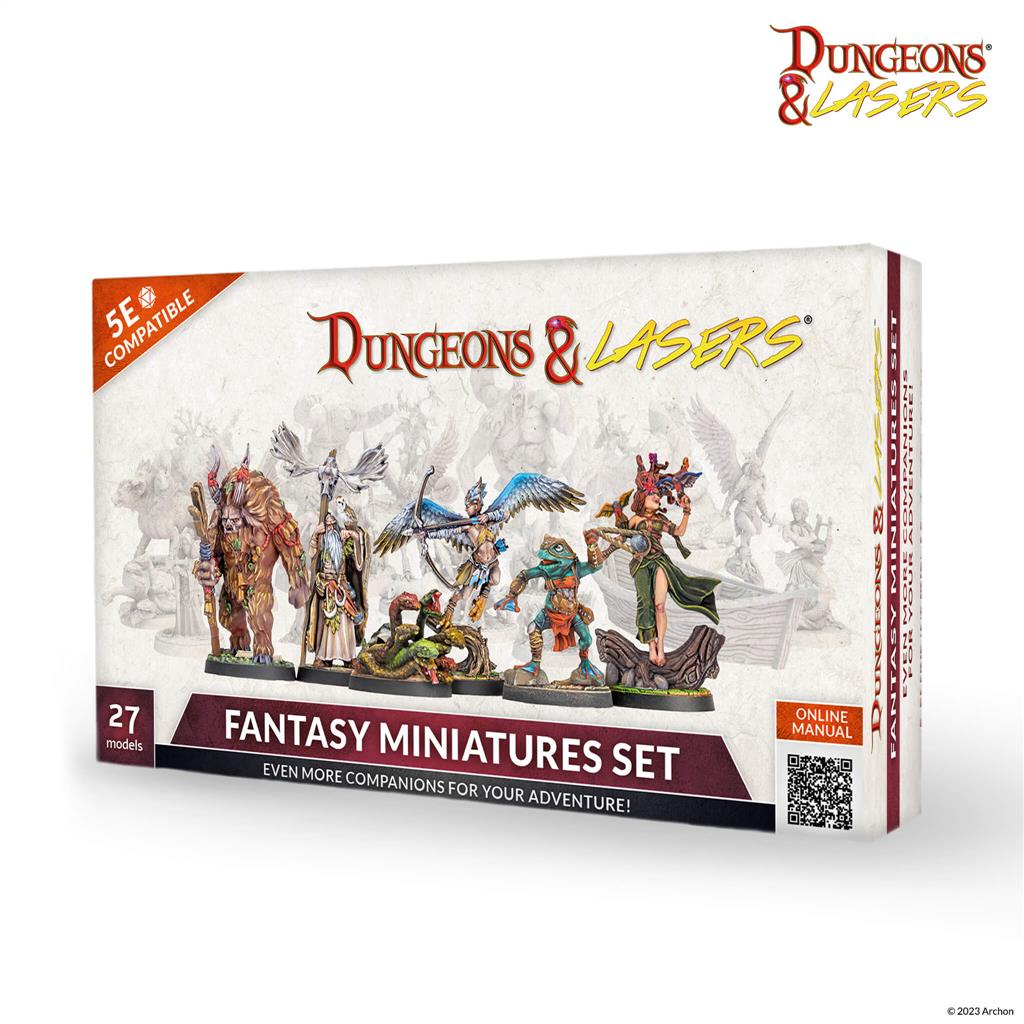 Dungeons & Lasers - Fantasy Miniatures Set - EN Archon Studio