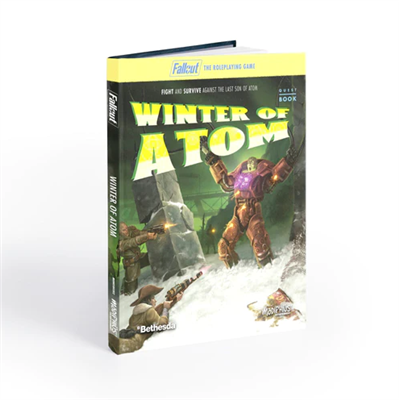 Fallout: The Roleplaying Game - Winter Of Atom Book Modiphius Entertainment