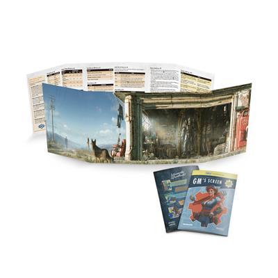Fallout: Rollspel - GM Skärm + Bok + Flygblad Modiphius Entertainment