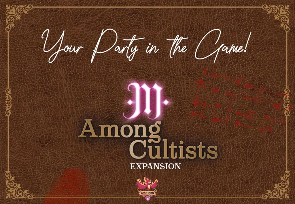 Among Cultists: Ditt Party i Spelet! - EN/DE/FR/ES/PL Godot Games