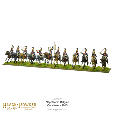 Svarta Pulver - Belgiska Carabiniers 1815 - EN Warlord Games
