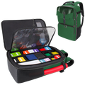 ENHANCE Trading Card Spel Ryggsäck Collector's Edition (Grön) Enhance Gaming