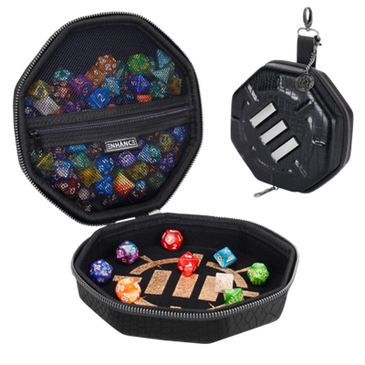 ENHANCE Tärningslåda & Tray Collector's Edition (Svart) Enhance Gaming