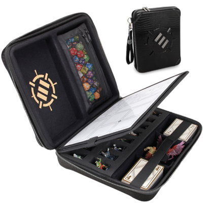 ENHANCE Tabletop RPGs RPG Organizer Case Collector's Edition (Black) Enhance Gaming