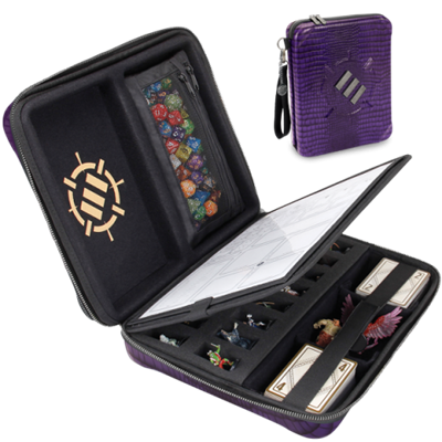 ENHANCE Tabletop RPGs RPG Organizer Case Collector's Edition (Lila) Enhance Gaming