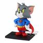 Tom and Jerry Figur Collection – Tom and Jerry som Superman – WB100th Anniversary Ver. Bandai