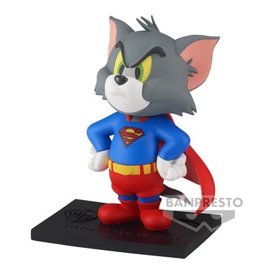 Tom and Jerry Figur Collection – Tom and Jerry som Superman – WB100th Anniversary Ver. Bandai
