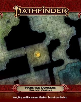Pathfinder Flip-Mat Classics: Haunted Dungeon Paizo Publishing