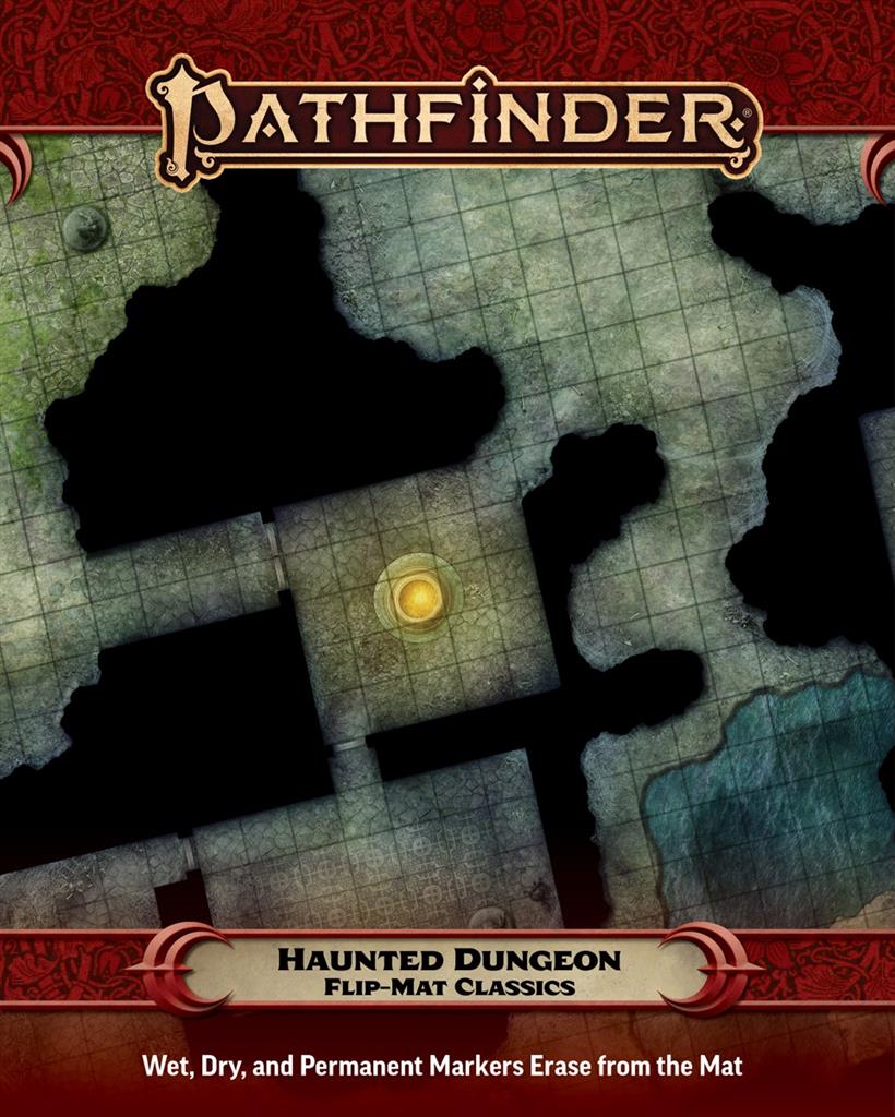 Pathfinder Flip-Mat Classics: Haunted Dungeon Paizo Publishing