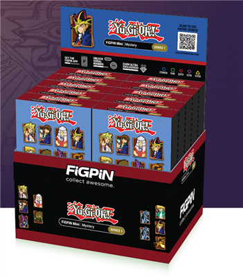 FiGPiN - Mystery Minis - Yu-Gi-Oh! Display (10st) FiGPiN