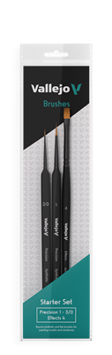 Vallejo - Precision Brush Set - Start Set Round & Flat Vallejo