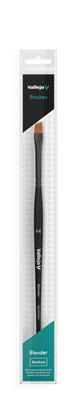 Vallejo - Flat Angled Synthetic Brush Medium Vallejo
