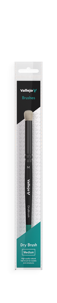 Vallejo - Natural Hair Dry Brush Medium Vallejo