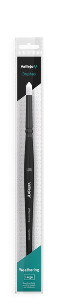 Vallejo Weathering Round Synthetic Brush Large Vallejo