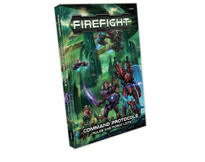 Firefight: Command Protocols – Bok och Markörer Mantic Games