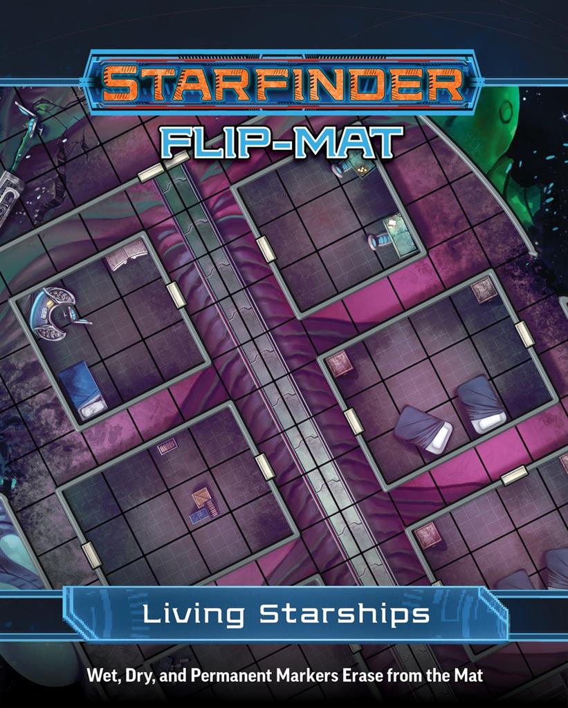 Starfinder Flip-Mat: Living Starships Paizo Publishing