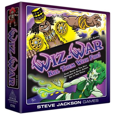 Wiz-War - Magiskt Brädspel för Trollkarlar Steve Jackson Games