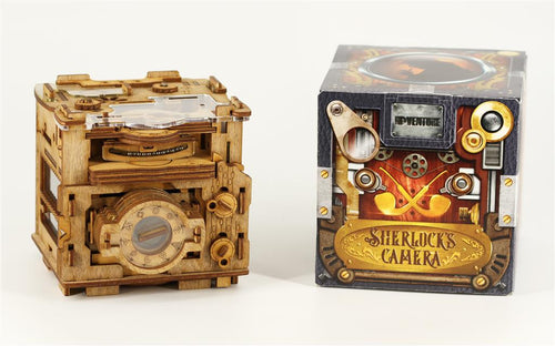 Cluebox PRO - Escape Room in a Box - Sherlock's Camera iDventure