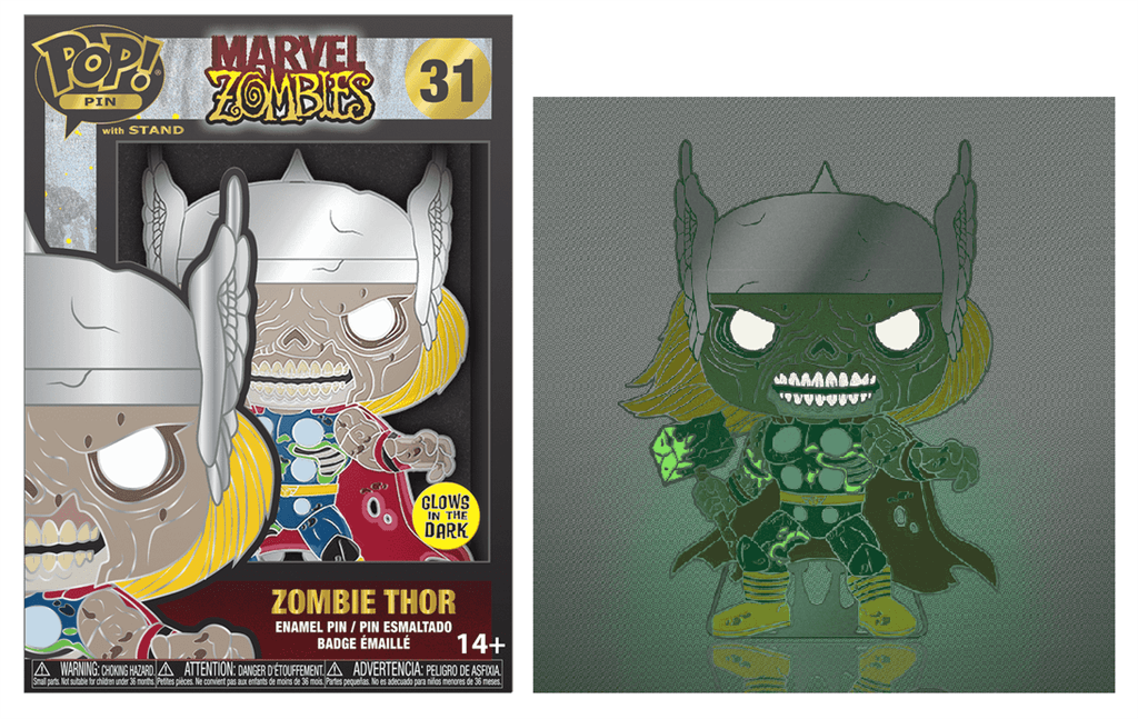 Funko POP Pin: Marvel - Zombie Thor Funko